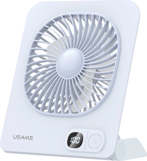 Magnetisk bordventilator USAMS ZB363, blå