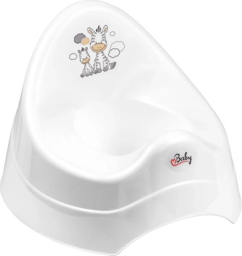 Maltex potte Zebra hvid
