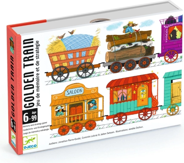 DJECO kortspil Golden Train