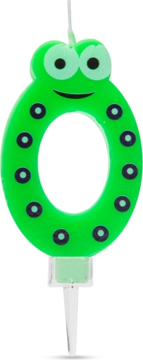 Fødselsdagslys med tallet 0