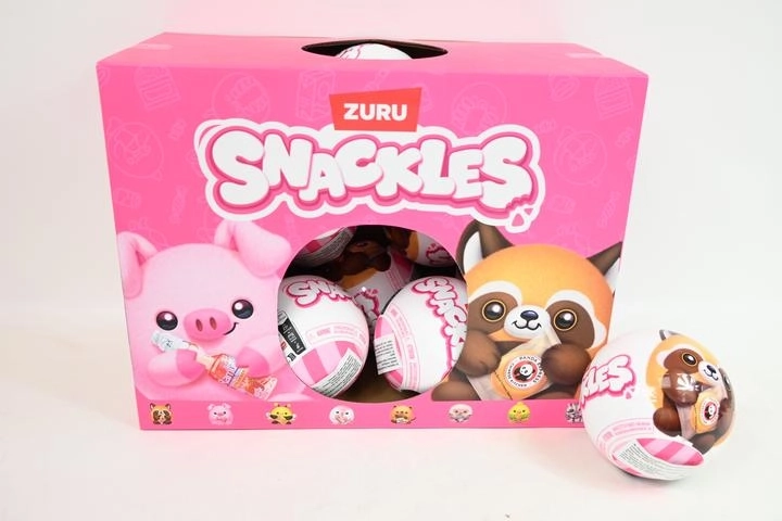 ZURU Snackles plysdyr i overraskelsesbold – serie 3