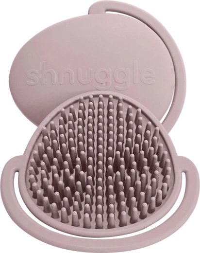Shnuggle silikone babybørste Blossom