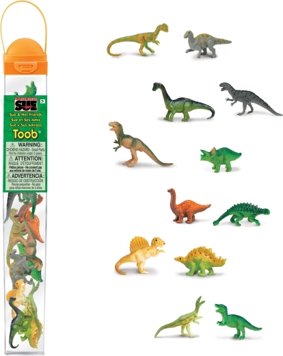 Safari Ltd. TOOBS rør med dinosaurer – Sue og hendes venner