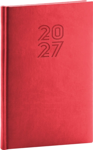 Notique ugekalender Aprint 2027 grå 15 × 21 cm