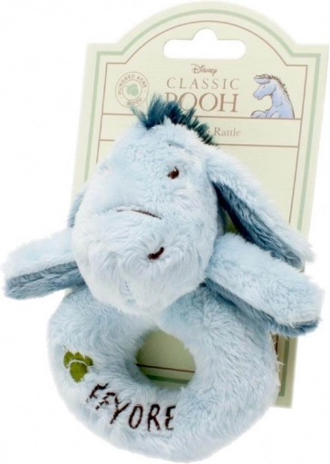 Plysbamse-rasle EEYORE – Classic Pooh