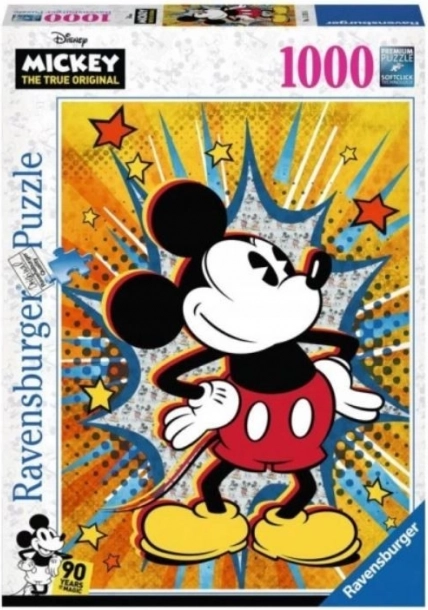 Ravensburger puslespil Retro Mickey 1000 brikker