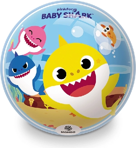 Oppustet bold med Baby Shark-motiv 23 cm
