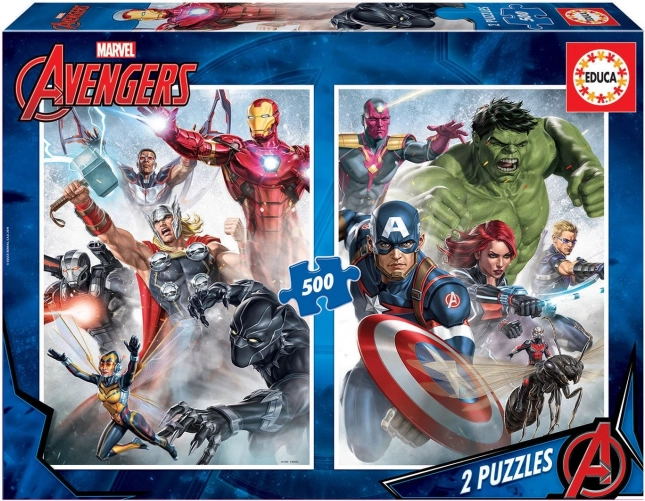 Educa Puslespil Avengers 2x500 brikker