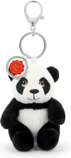 Plysbamse-nøglering til taske panda 12 cm