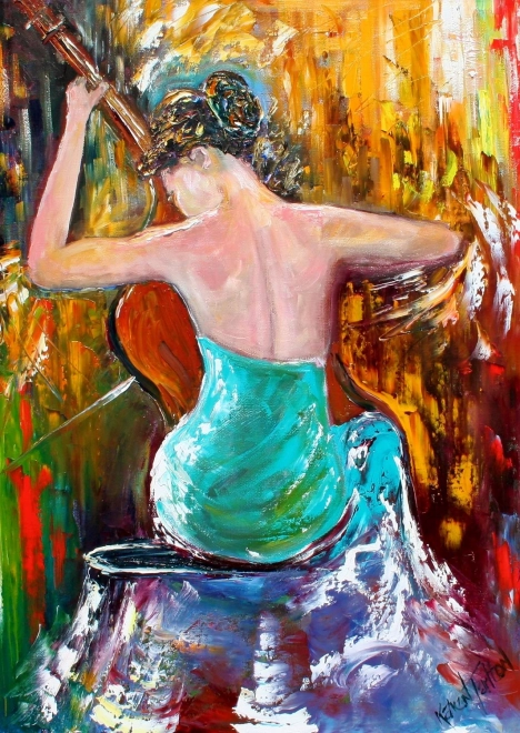 Puzzle ENJOY Rapsodi i blåt 1000 brikker