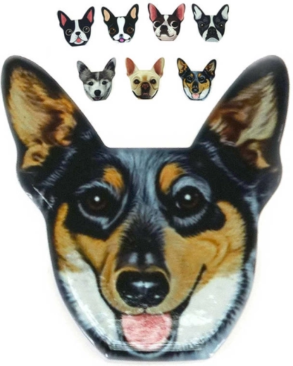 Magnet hund 7 cm - 1 stk.