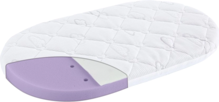 Träumeland barnevognsmadras Brise Light til Hartan Viva GTR 33 × 78 cm