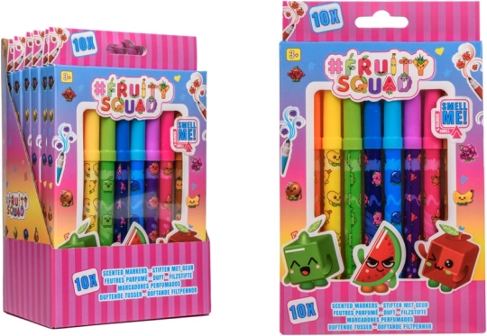 Velduftende tuscher 10 stk.