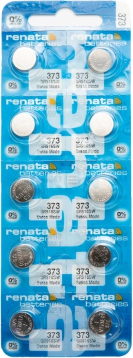 Renata 373 SR916SW knapcellebatteri til ure 1,55 V 29 mAh, pakke med 10 stk