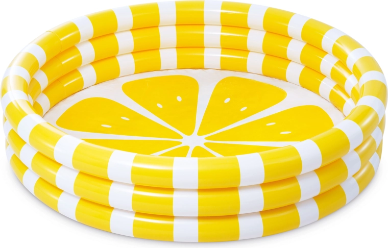 Intex oppusteligt børnebassin Lemon 147 cm