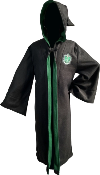 Unisex Harry Potter-morgenkåbe – Slytherin