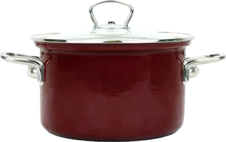 Gryde BELIS Eco-Ceramic 20 cm med glaslåg, 3,6 l