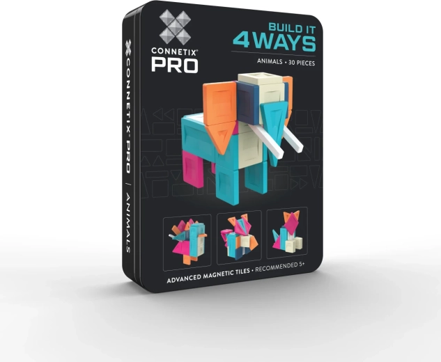 CONNETIX PRO byggesæt Dyr Build It 4 Ways Animals Pack - 30 dele