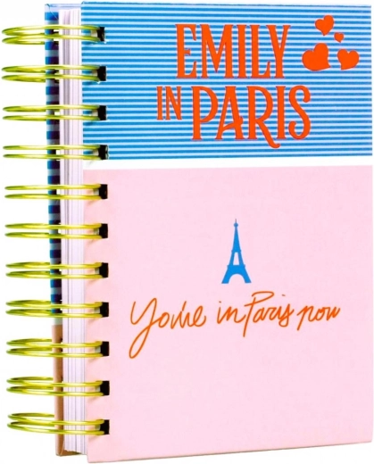 Spiralnotesbog Emily in Paris (Netflix)