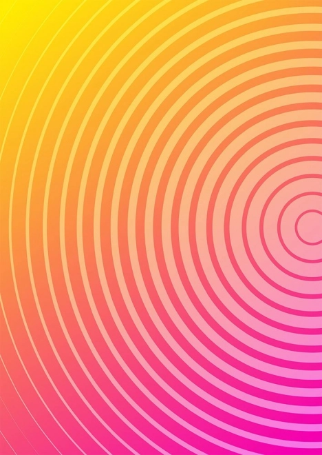 ENJOY Puslespil Rundt Gradient 1000 Brikker