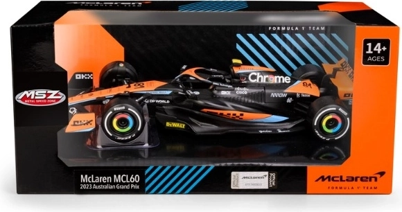 Samlermodel af Formel 1-bilen MSZ McLaren MCL60 Australian GP i skala 1:24