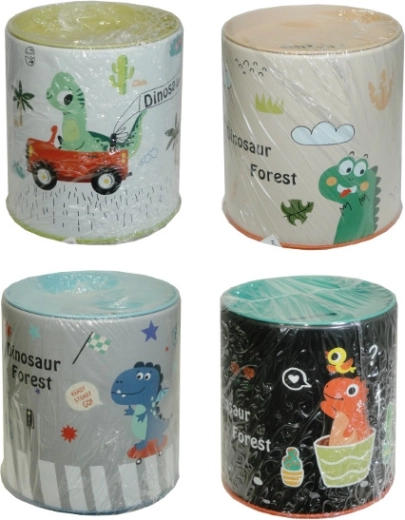 Sparebøsse med dinosaurmotiver