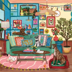 Ravensburger firkantet puslespil Art & Soul: Fredens paradis 750 brikker