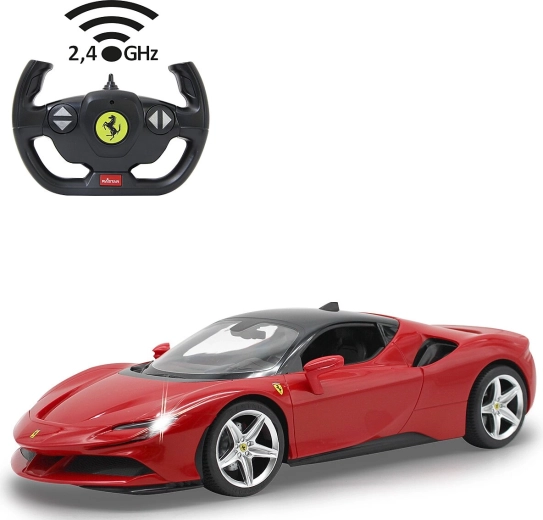 Jamara Ferrari SF90 Stradale RC-bil 1:14 rød - 1 stk.