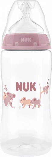 NUK First Choice sutteflaske med temperaturkontrol 300 ml Koala
