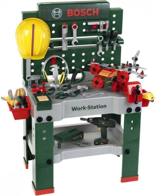 BOSCH børnearbejdsbord med 150 dele