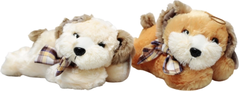plysbamse liggende hvalp mellemstor
