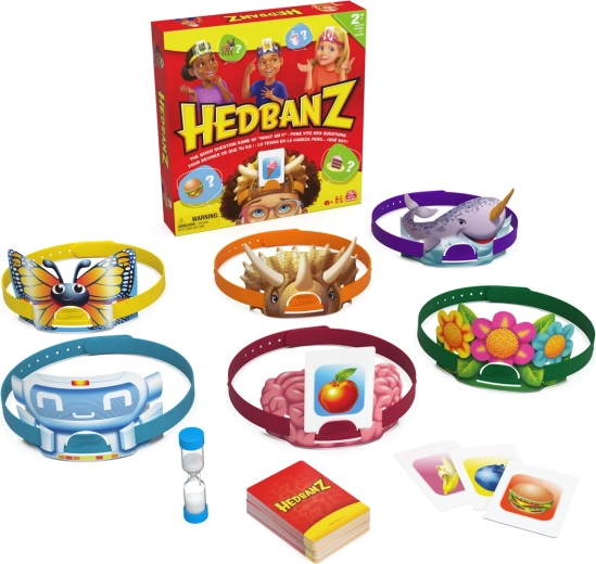 Spin Master Hedbanz selskabsspil med gåder
