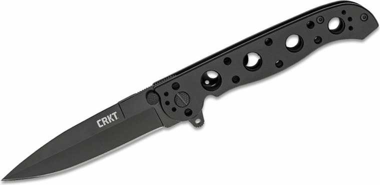 CRKT M16-03KS sort foldekniv Spear Point 9 cm