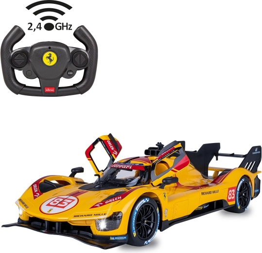 Fjernstyret bil JAMARA Ferrari 499P-N83 1:14 gul