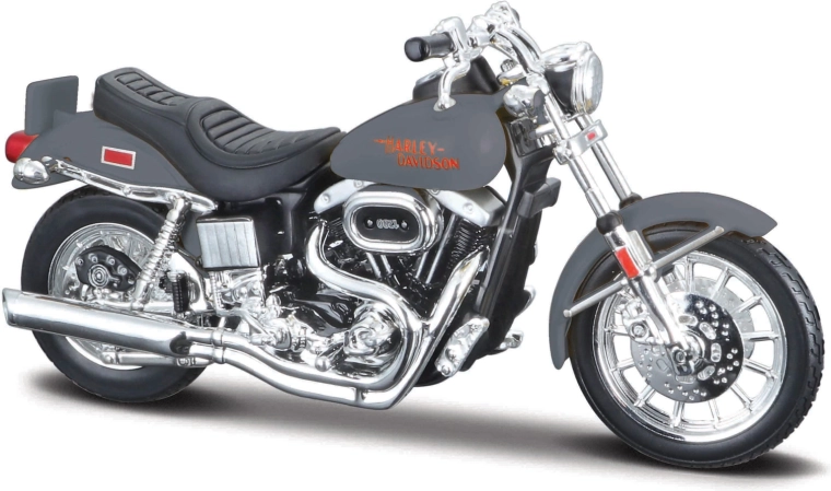 Maisto Harley-Davidson motorcykel 1977 FXS Low Rider 1:18