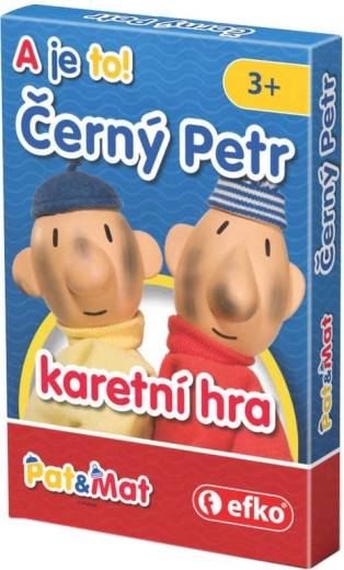 Kortspil Sort Peter Pat og Mat EFKO