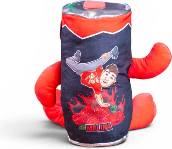 Tary plysdyrk drink hindbær 40 cm