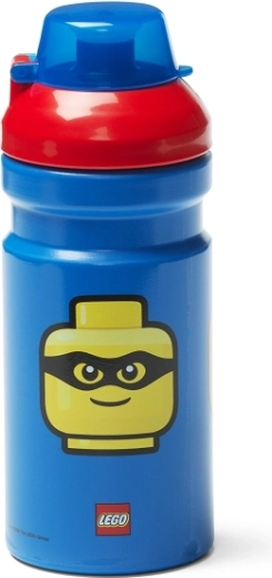 Lego Iconic drikkeflaske til børn rød/blå 390 ml