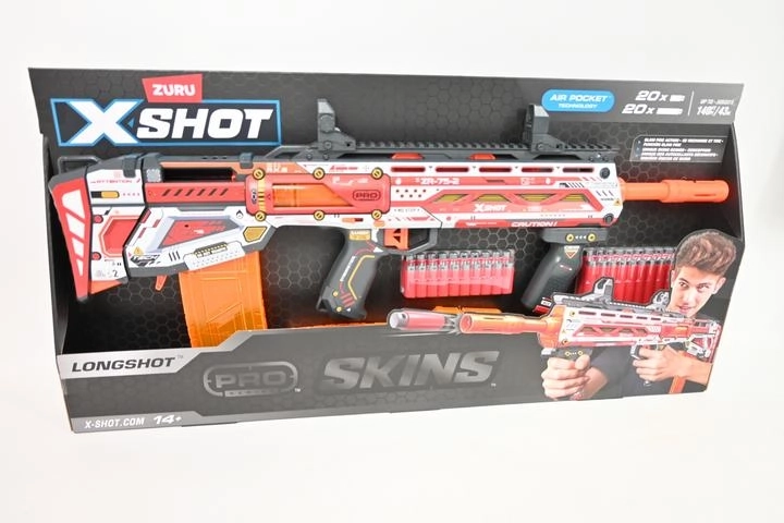 Zuru X-shot Skins Longshot blaster med rækkevidde 43 m