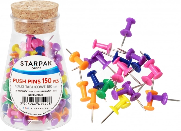 Farvede tegnestifter - 1 pakke