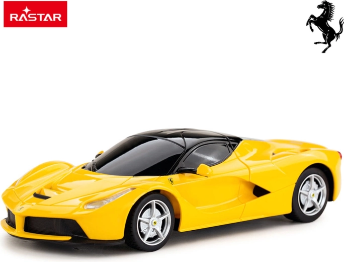 Rastar RC-bil Ferrari LaFerrari 1:24 gul - 1 stk.
