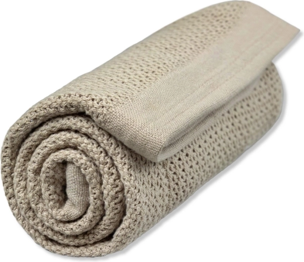 Vinter & Bloom tæppe soft grid organic pebble greige