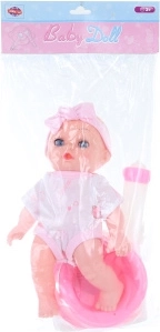 Tissende baby lyserød