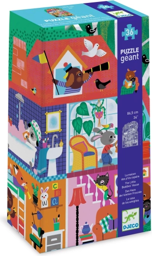 Djeco gigantisk puslespil Det lille hus