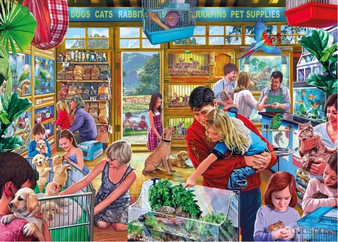 Puslespil Pelsede venner 500 brikker