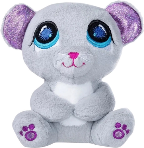Hasbro Littlest Pet Shop plys-mus grå 16 cm