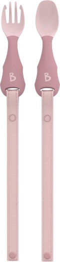 Bibado Handi børnebestik med klips blush
