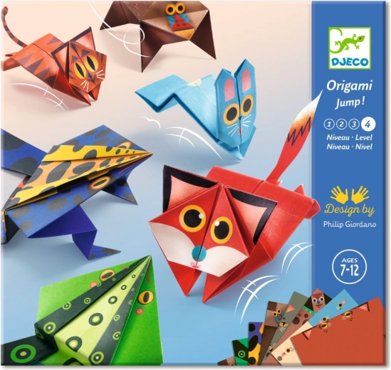 Djeco Origami hoppende dyr