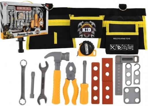 Værktøjssæt med bælte til små håndværkere