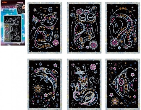 Perlebillede asst 11x22 cm